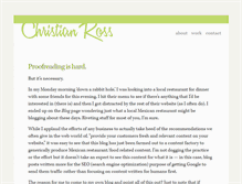 Tablet Screenshot of christianross.net